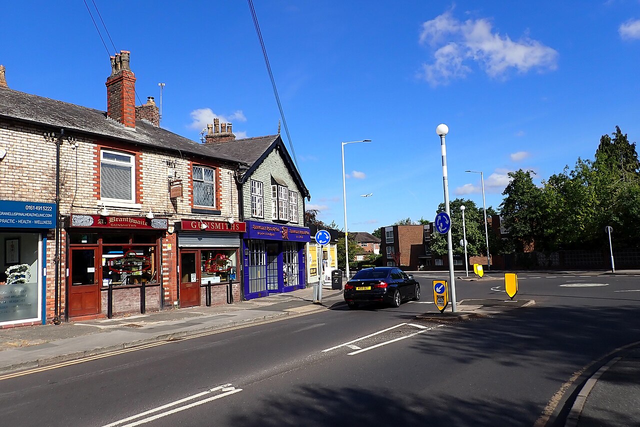 Local shops in Cheadle Hulme