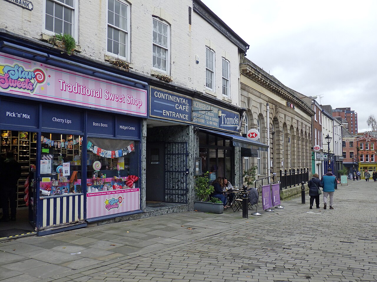 Great Underbank in Stockport town centre